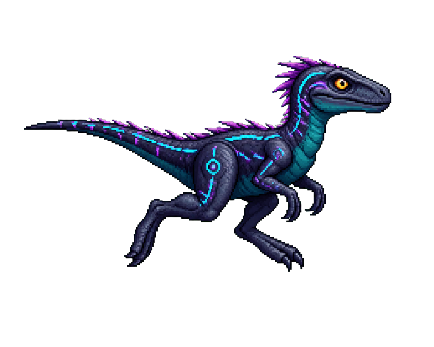 Rift Runners neon raptor